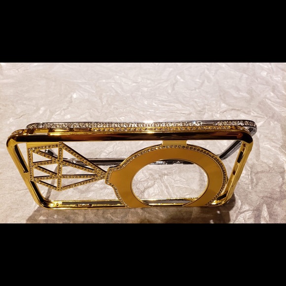 iPhone 6 Plus case die-cut diamond w rhinestones - Picture 5 of 7